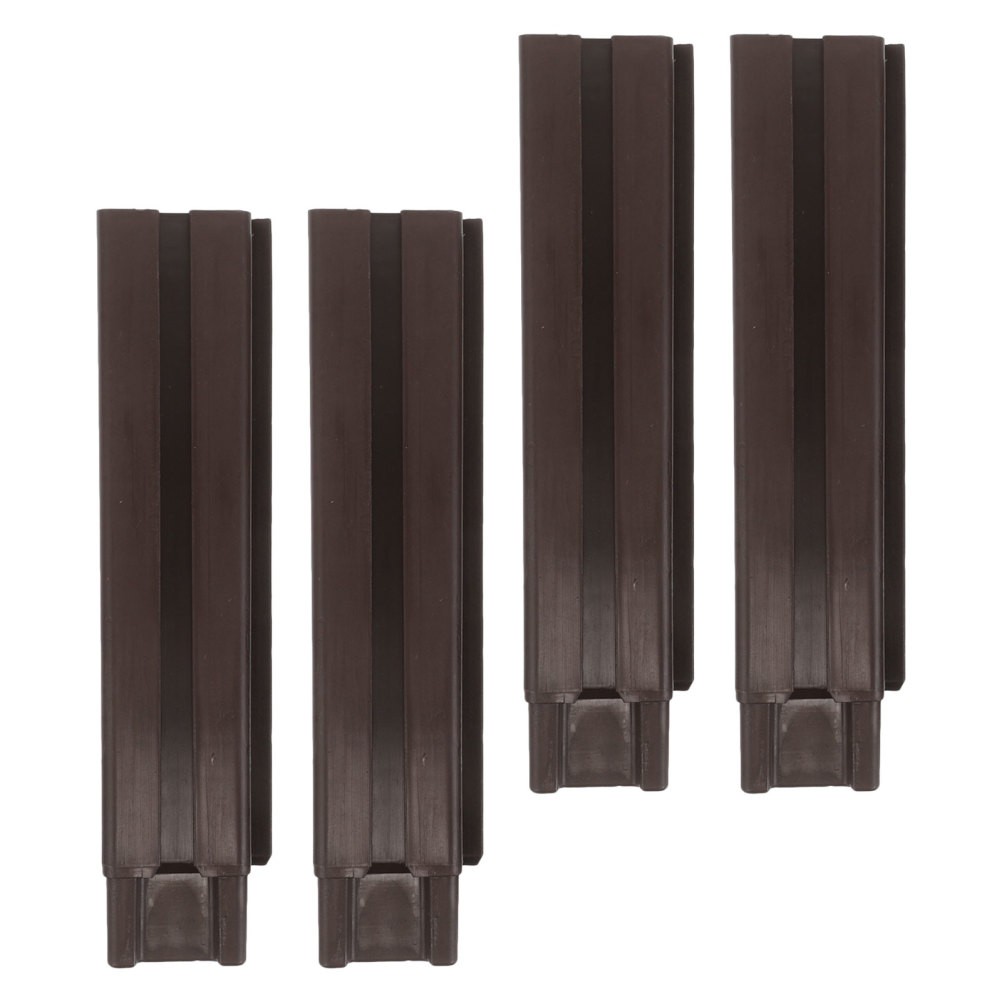 4 Pcs Planting Box Pillar Patio Planter Column Post Outdoor Support Pole