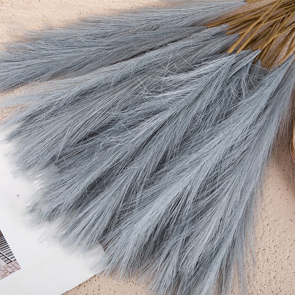 Premium Mini Artificial Flowers Pampas Reed Grass for Wedding Decoration