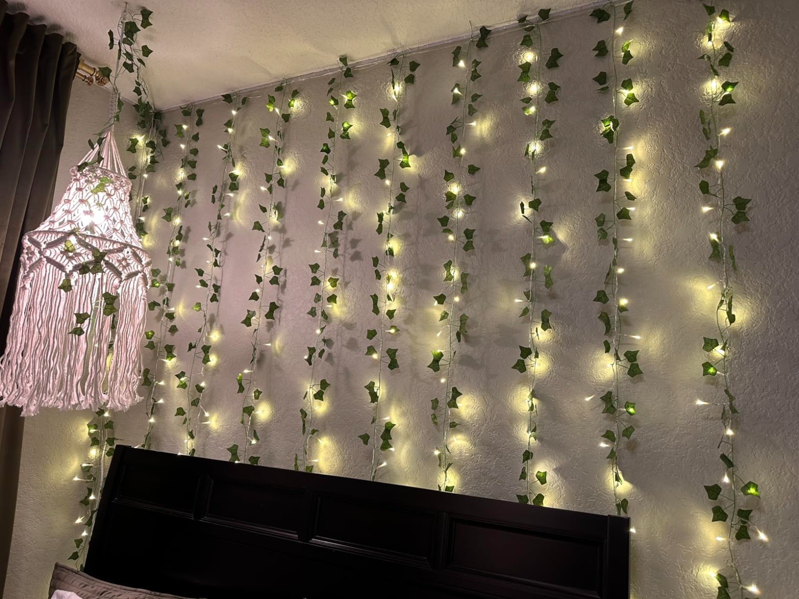 Durable 84Ft Ivy Vines – 12-Pack UV Resistant Greenery for Parties & Homes