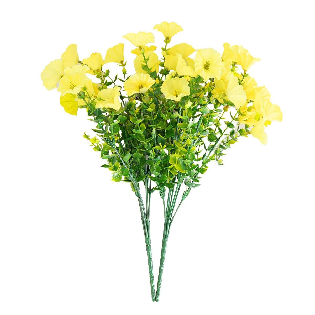 Artificial Flowers Fake Flowers Plants for Outdoors Decoration UV Resistant new
