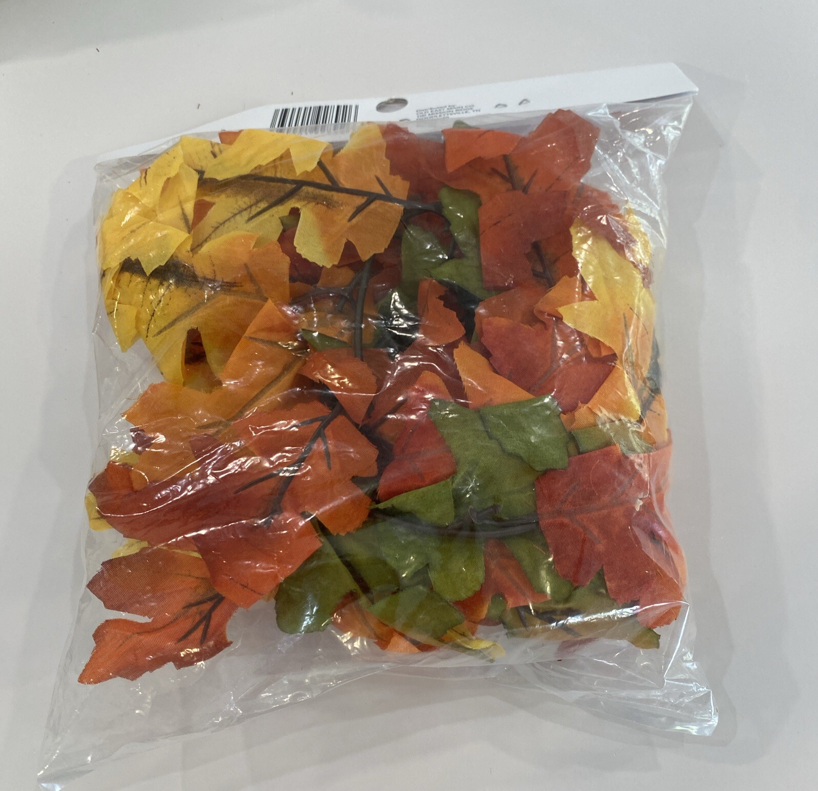 Fall Garland Maple Leaf 6 Ft/Pieces Decor Packs Faux Fall Maple Leaf Trim 2 Pack