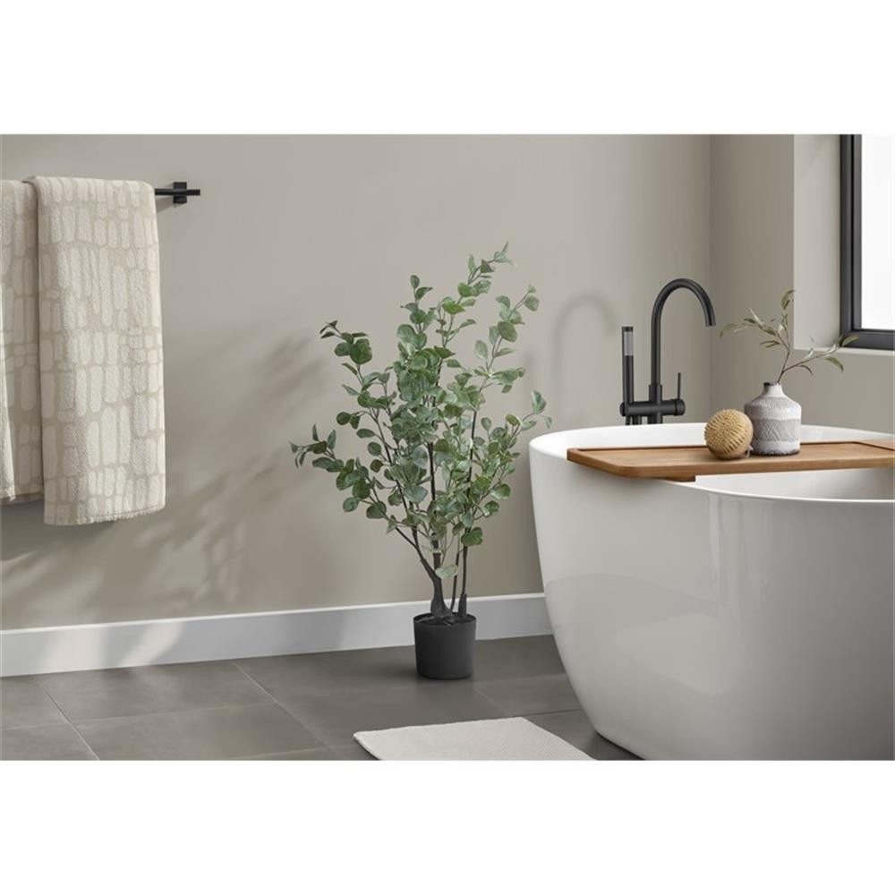 Pemberly Row 35″ Tall Indoor Artificial Eucalyptus Tree with 270 Leaves