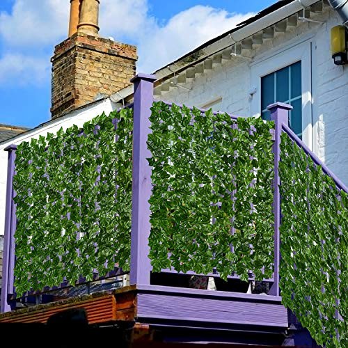 Artificial Ivy Privacy Fence, 118×78.7in Artificial Hedges Fence 118*78.7inch