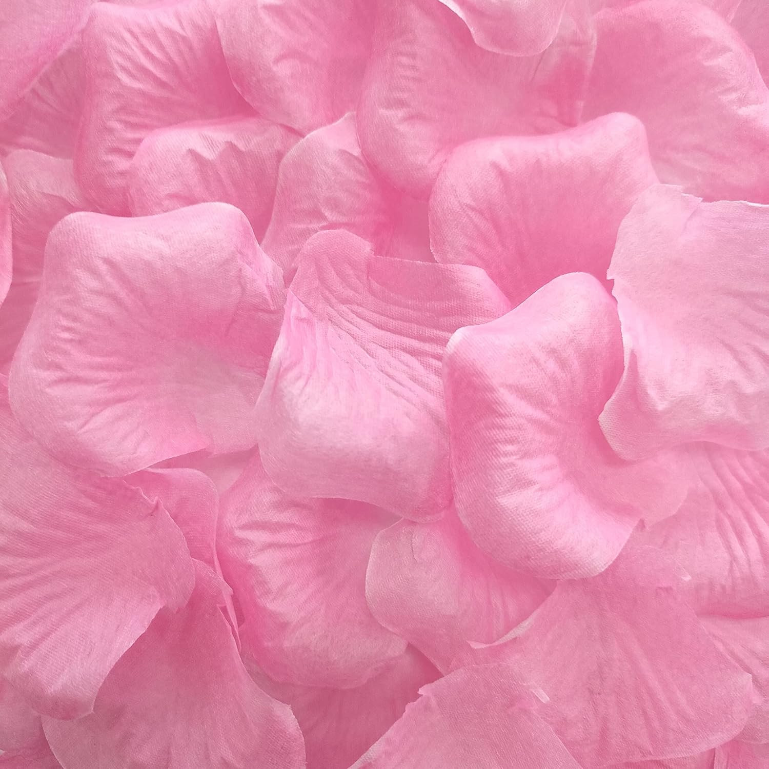 ATFL 0.9 Pound Pink Rose Petals, 5000 Pcs for Romantic Night Set, Fake Flower Pe