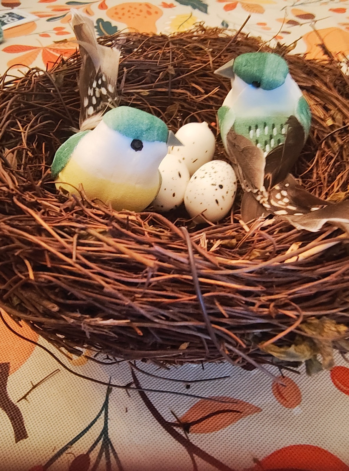 6″ Artificial Faux Bird’s Nest with Eggs.