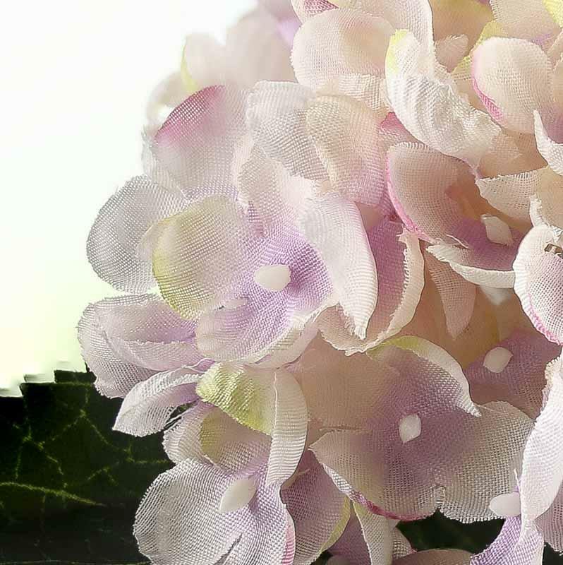 Factory Direct Craft Artificial Hues of Spring Pastel Tipped Hydrangea Bouq