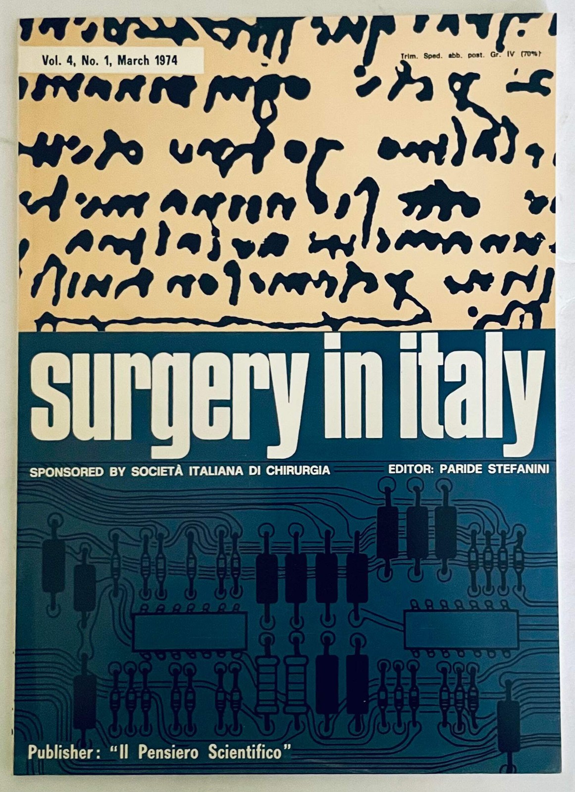 SURGERY IN ITALY | VOL. 4 no 1 MARCH 1974 | PARIDE STEFANINI –