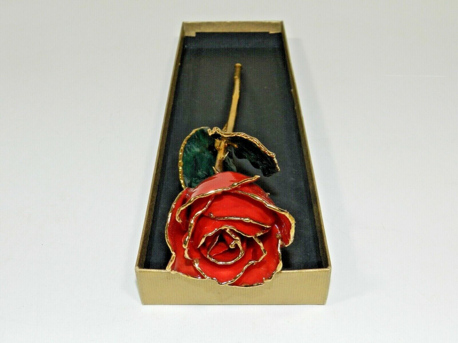Real Rose Dipped in 24k Gold Anniversary Forever Rose Valentine’s Mother’s Day