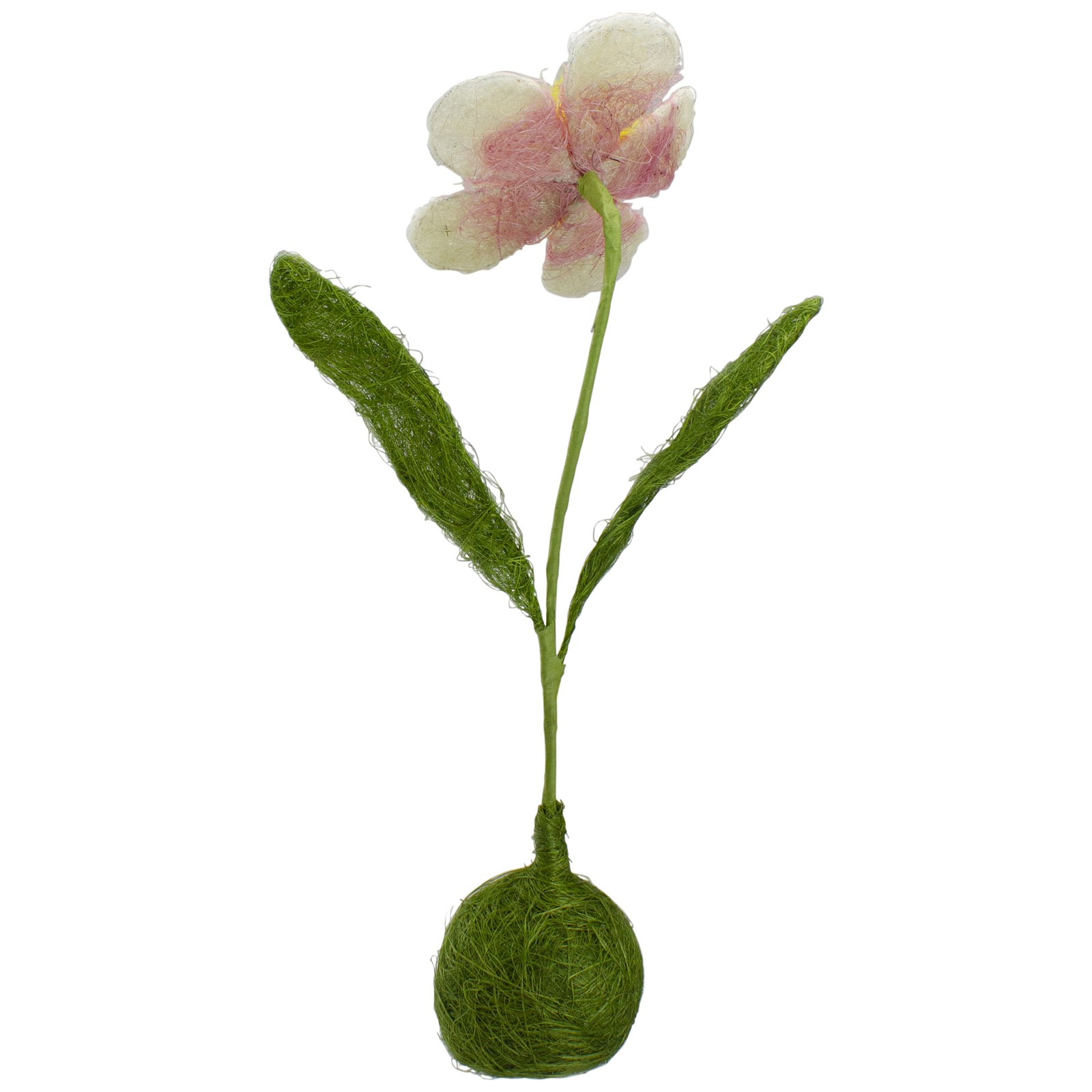 Northlight 19″ Green, Yellow and Pink Spring Floral Table Top Decoration