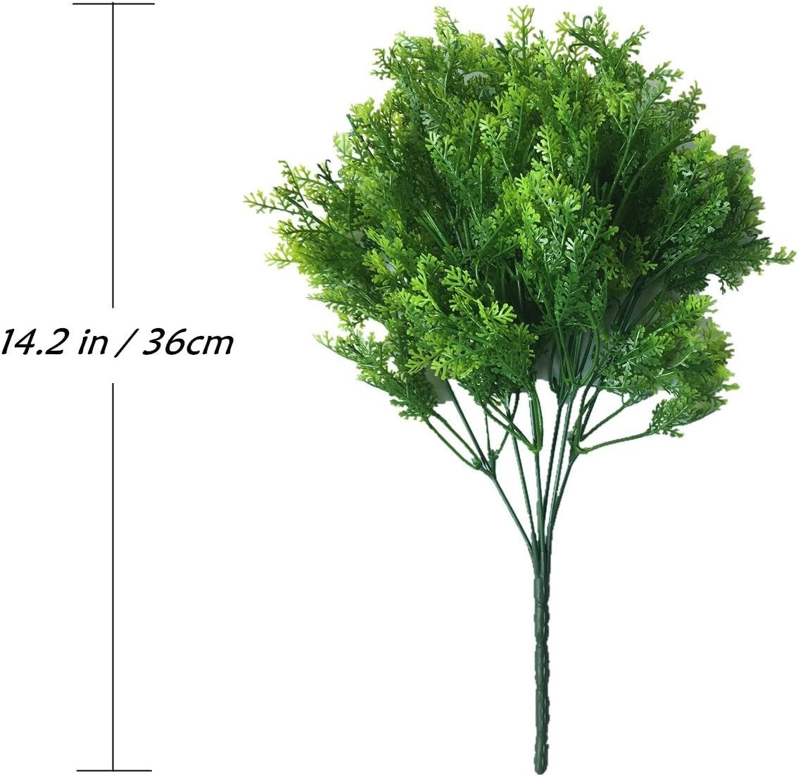 Artificial Shrubs, Plastic Plants Simulation Fake Bushes Wedding Outdoor Indo…