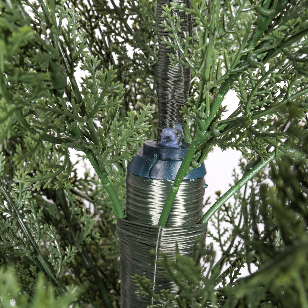5FT artificial cypress tree realistic indoor and outdoor fake pruning plant