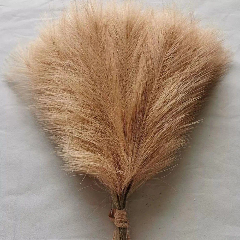 5/10/20PCS Artificial Pampas Grass Boho Wedding Party Home dcor Fluffy Reed 42CM