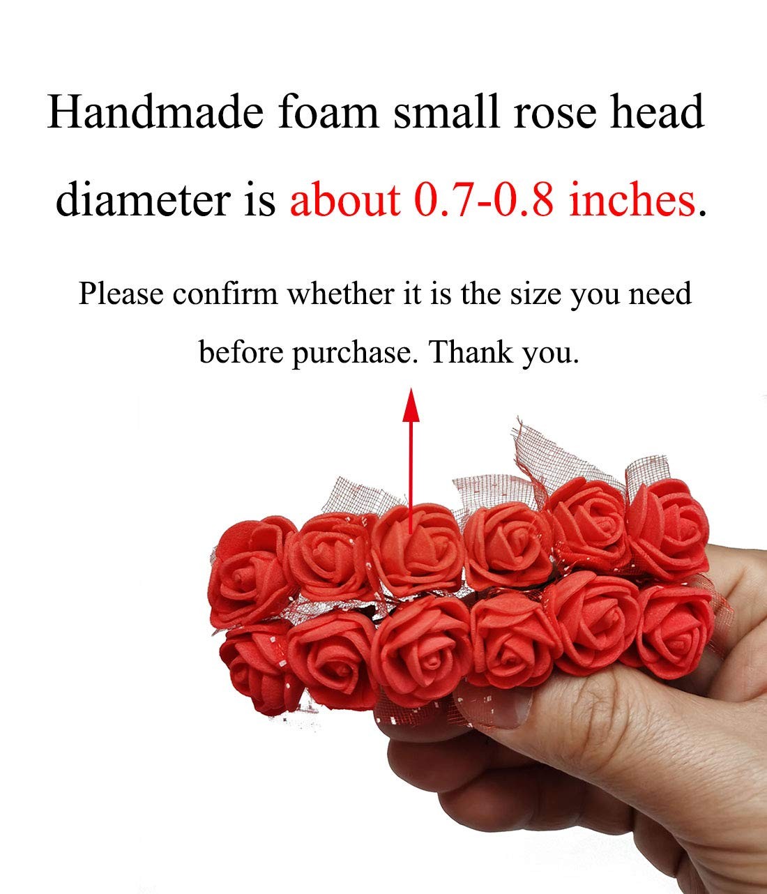 Mini Fake Rose Flower Heads 144pcs Mini Artificial Roses DIY Wedding Flowers …