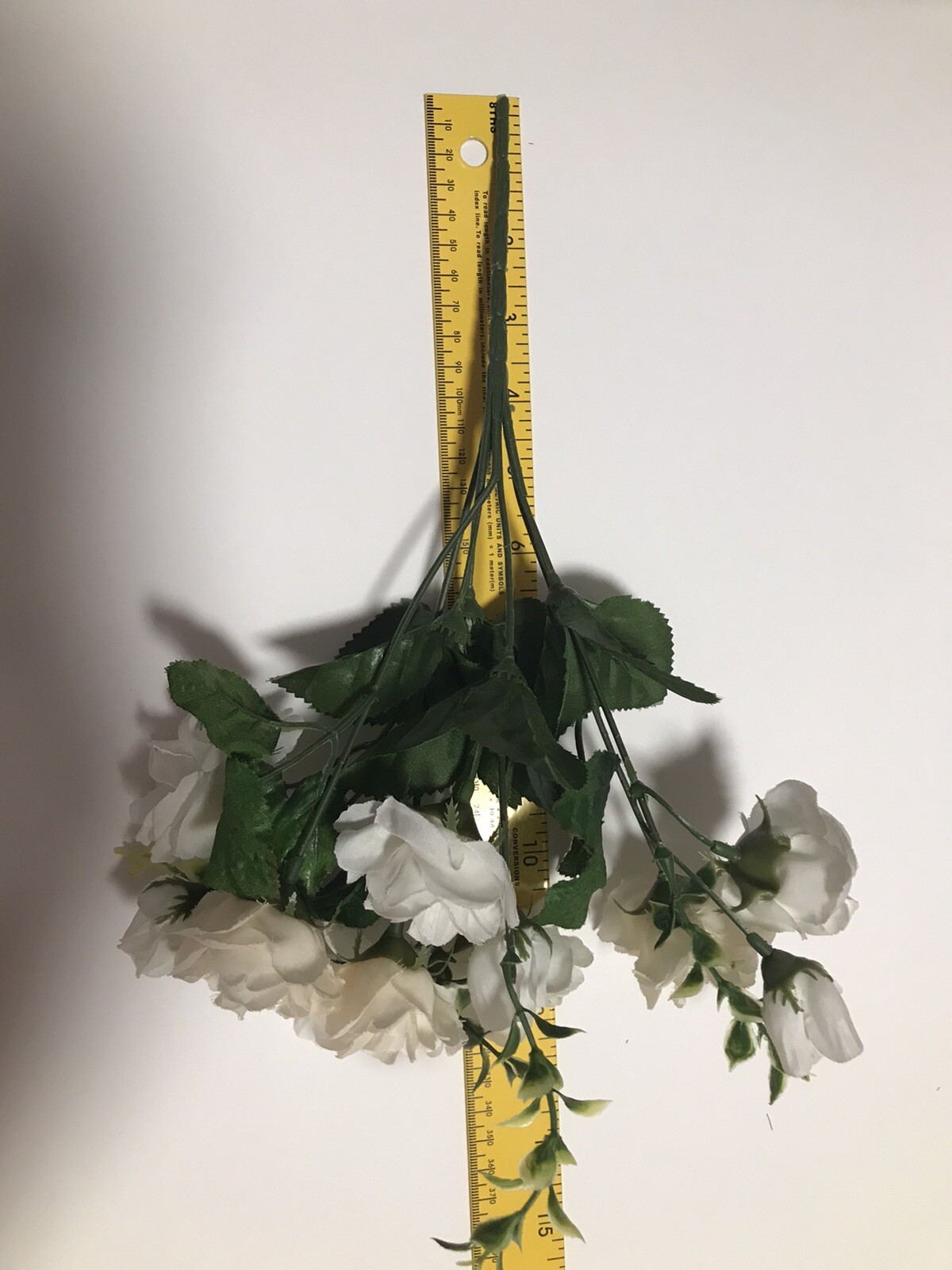 Artificial Silk Cream Small Rose Bush: centerpiece, wedding, party, banquet