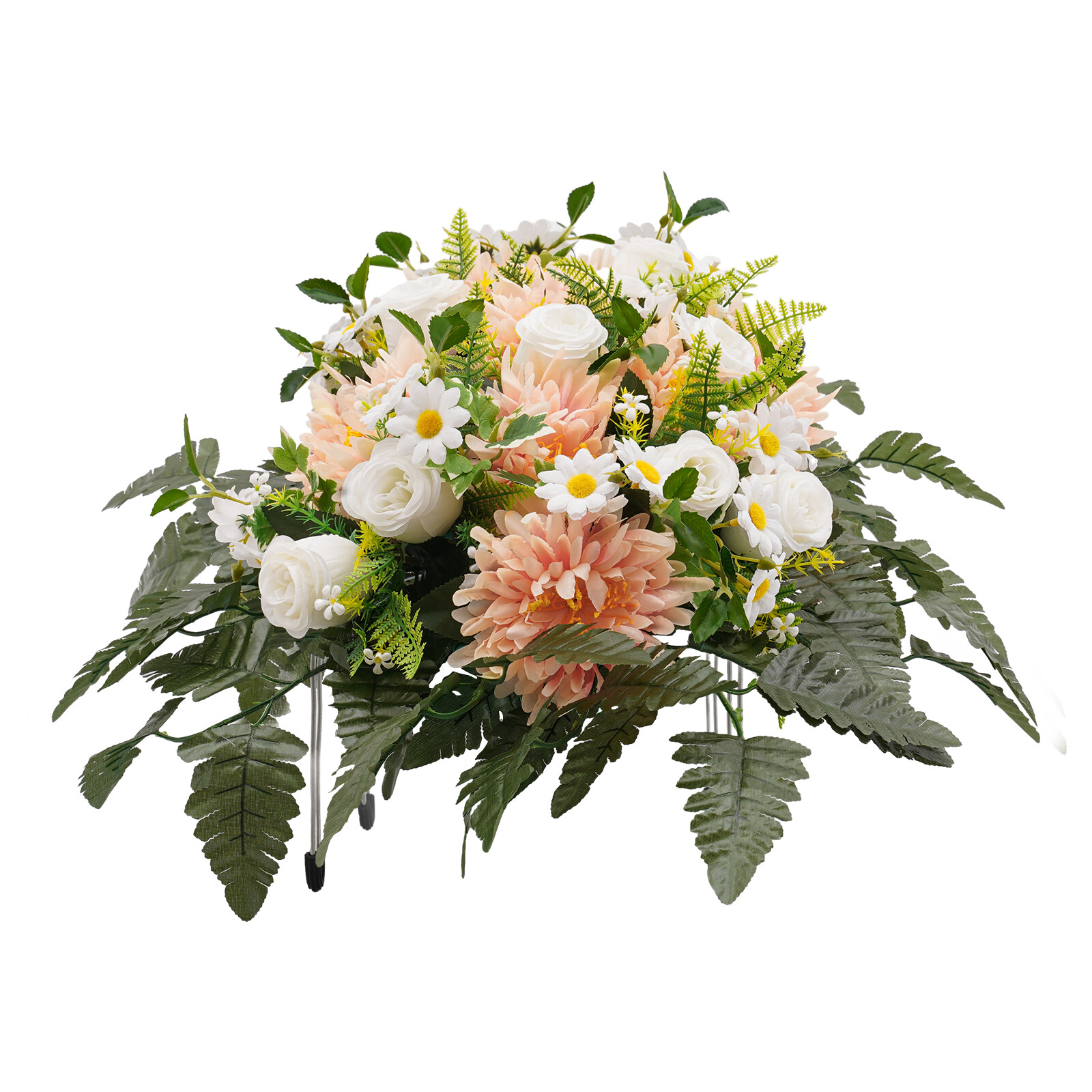 Artificial Realistic Flowers For Cemetery Memorial Wedding Decoration Outdoor