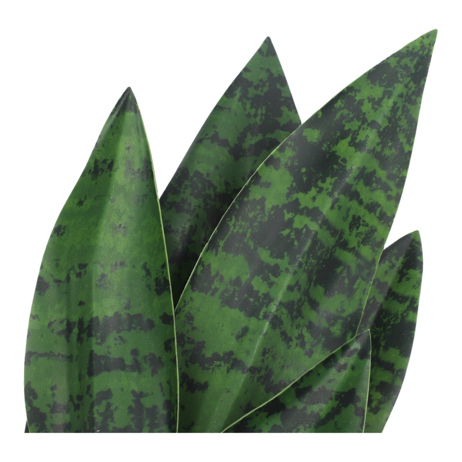 PVC Artificial Snake Plant Fake Green Plant for Home and Office Settings