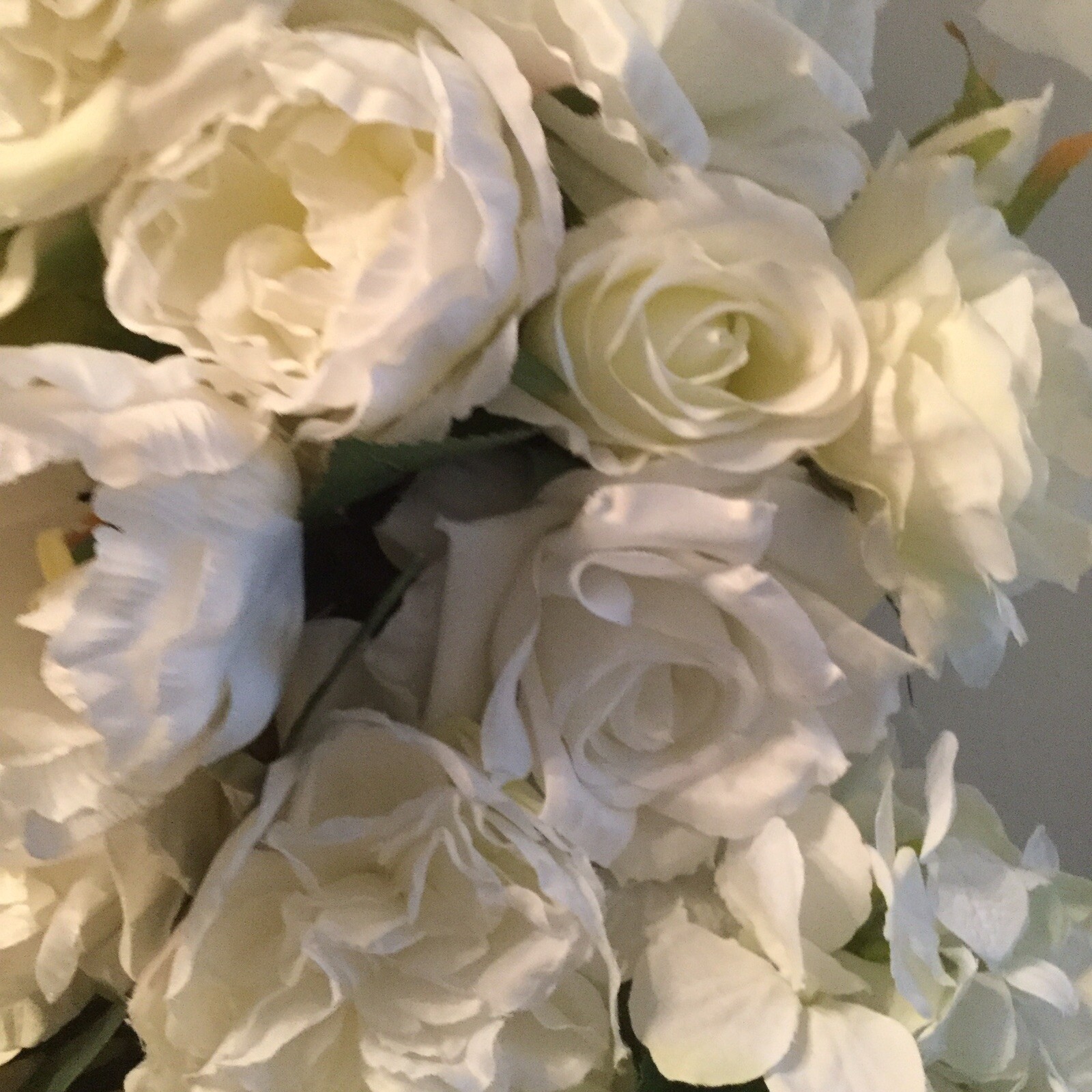 Modern 24” Pure White Wreath, Wedding, Bridal, Peaceful, And Keepsake