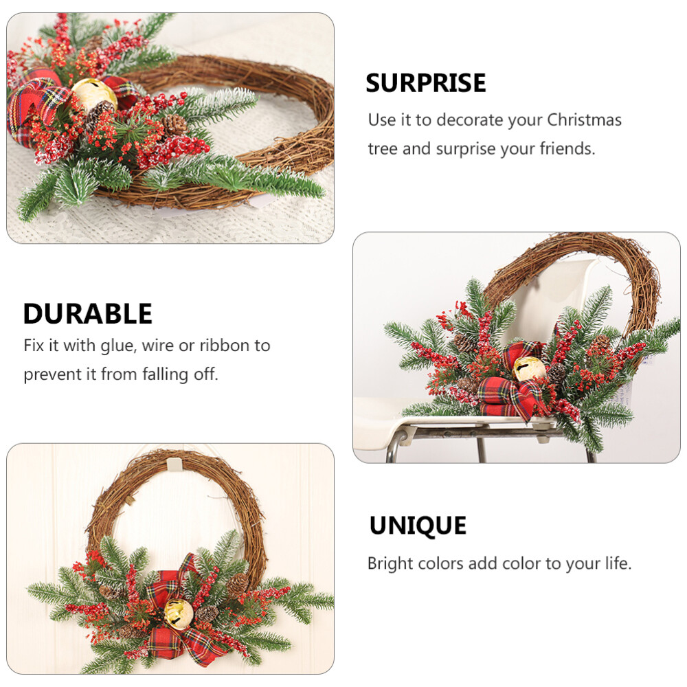 30PCS Artificial Green Pine Needles Branches Small Pine Twigs Stems for Decor