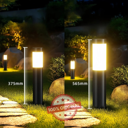 Solar Powered Stainless Steel Path Lights LED Outdoor Garden Lights for Path-Way