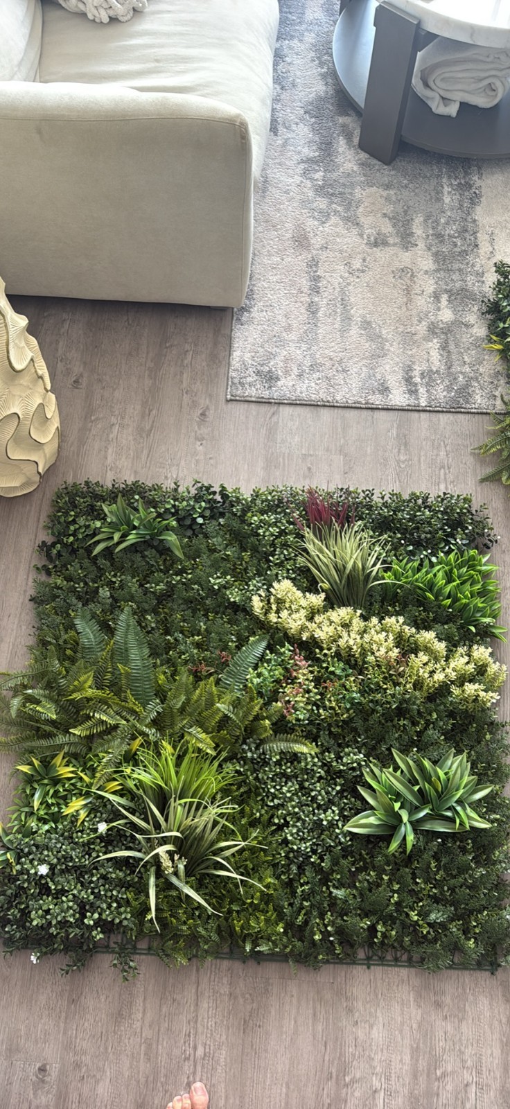 Artificial Greenery Wall Panels 4 x (40”x40”)