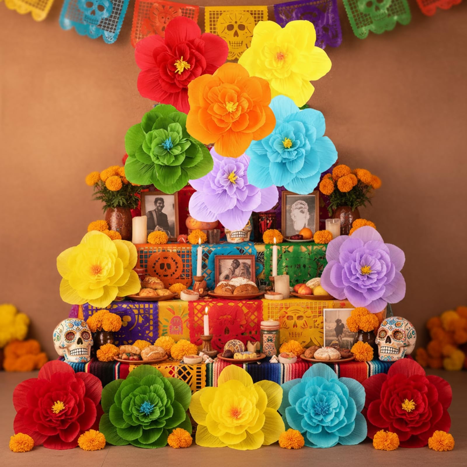 Giant Paper Flowers Artificial Large Paper Flower Decoration for Handcrafted …