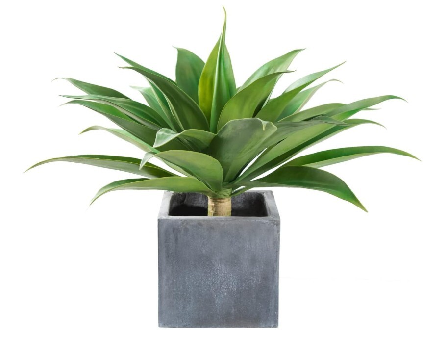 Artificial Plant Outdoor Agave – Large Size UV Resistant Fake Agave Plants fo…