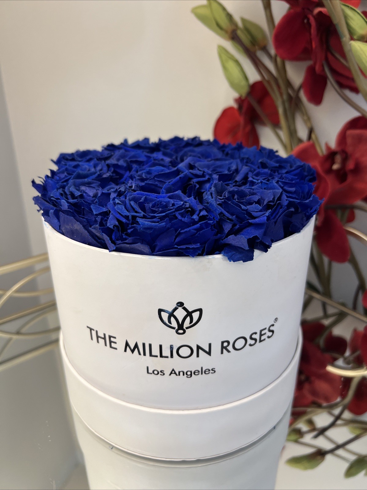 The Million Roses Los Angeles Luxury Preserved Royal Blue Roses – Bouquet Gift