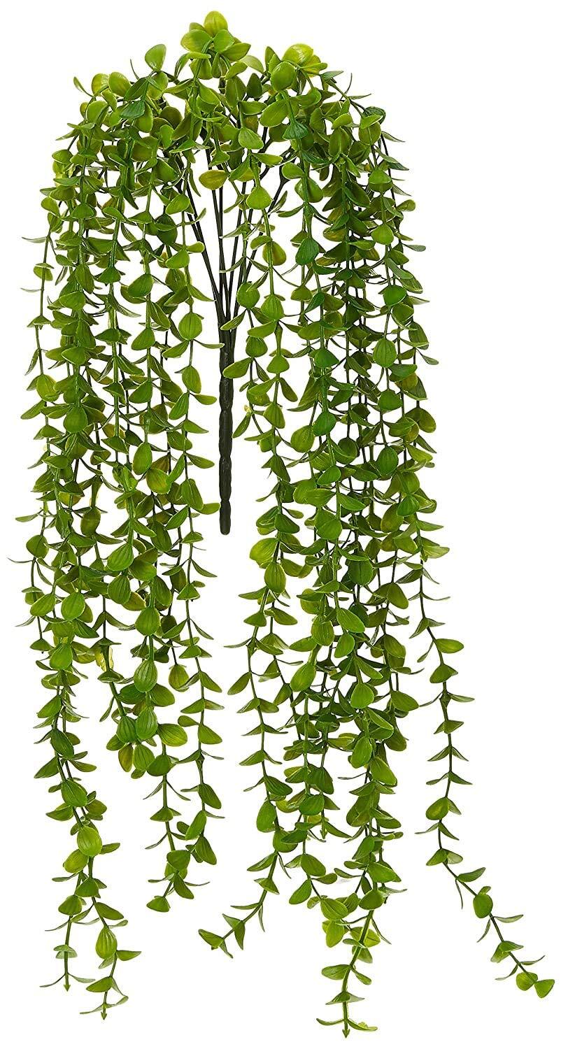 Fourwalls Artificial Eucalyptus Hanging Green Plants For Balcony, 26 Inches