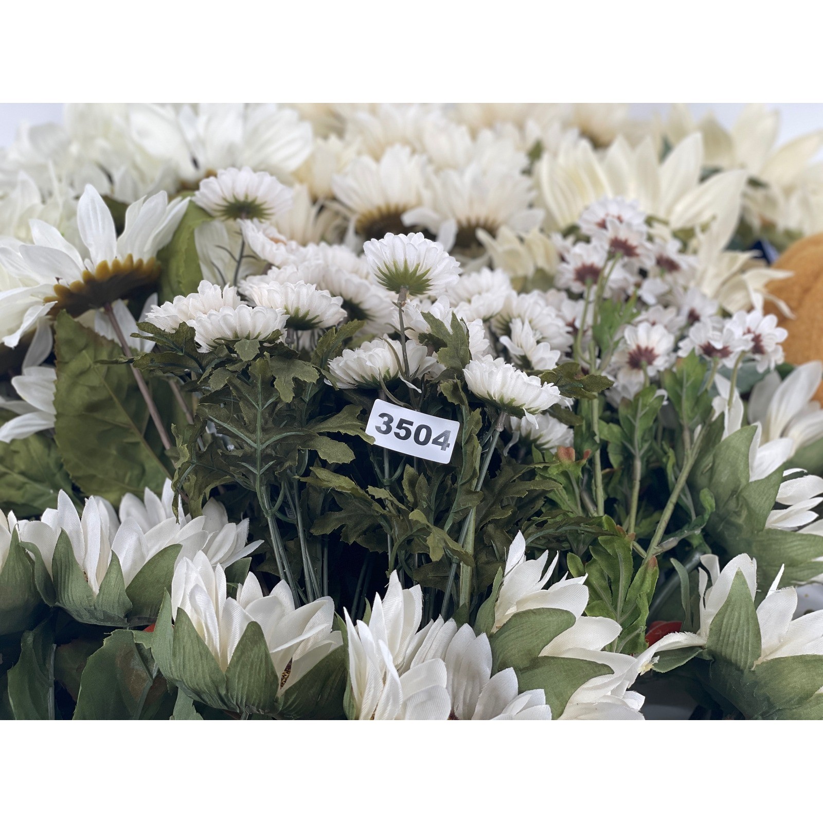 28 Ashland Artificial Flower Bundles White Sunflowers/Daisies Fall Decor NEW