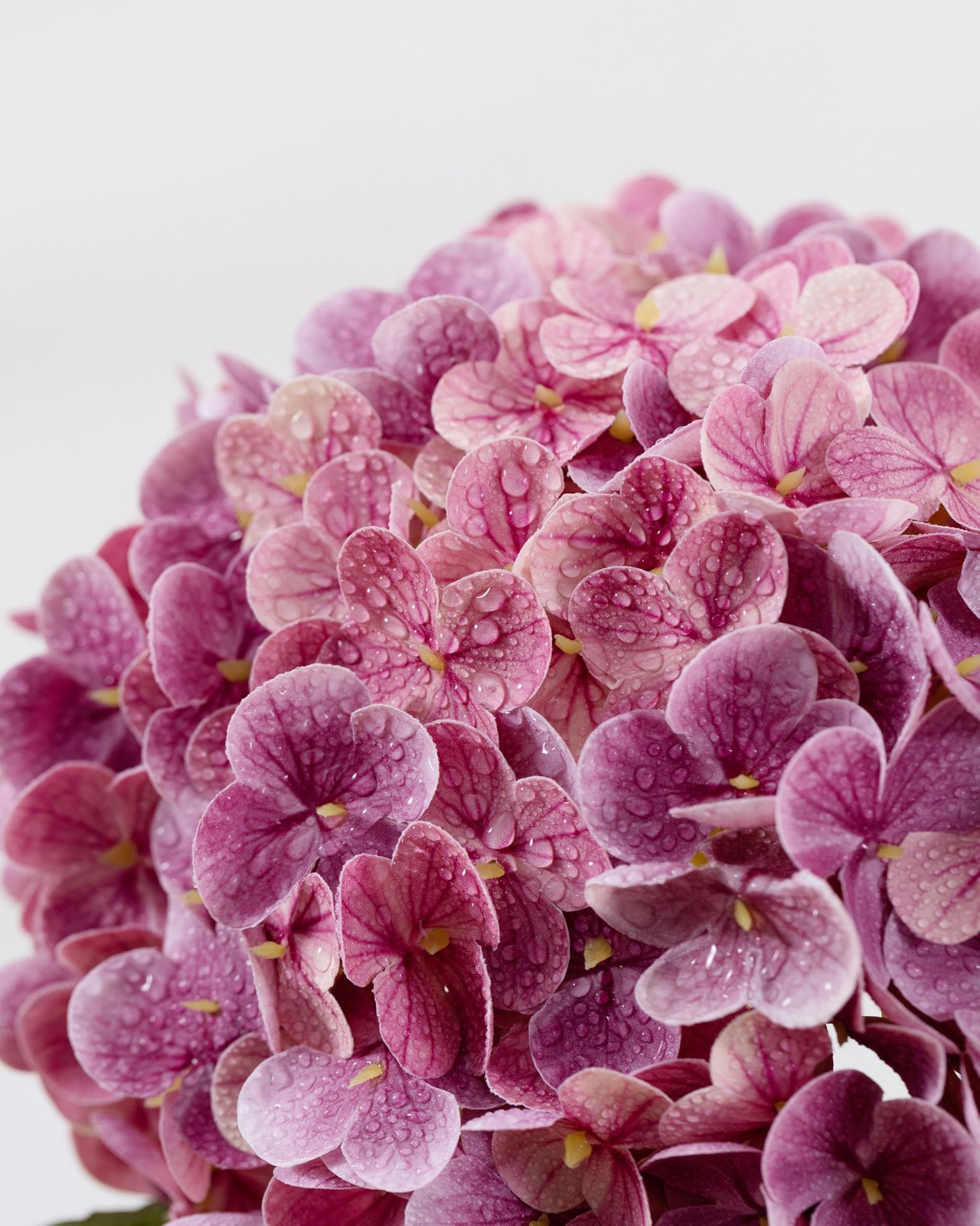 3Pcs Large Hydrangea Artificial Flowers,20 inch Latex Touch Hydrangeas with L…
