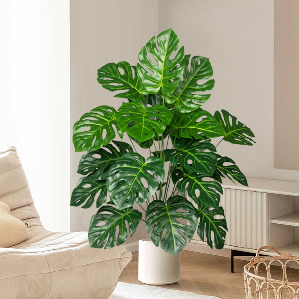 70–100cm Artificial Monstera Tree – Tropical Decor for Home/Office