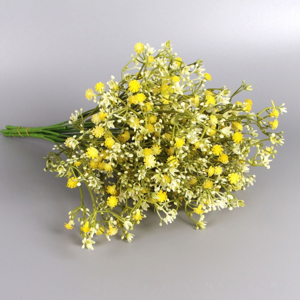 4 Pieces Fake Baby Breath Artificial Gypsophila Flowers for Wedding Decor