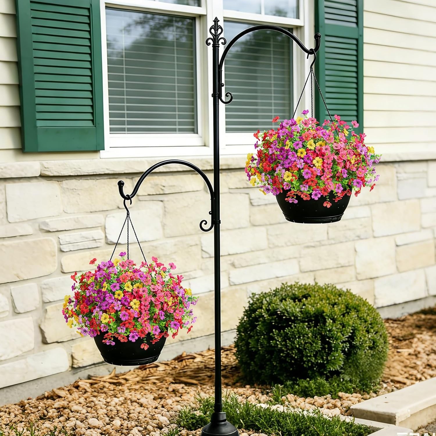 Realistic Silk Daisy Flower Bunches – 12 Count for Indoor and Outdoor Use