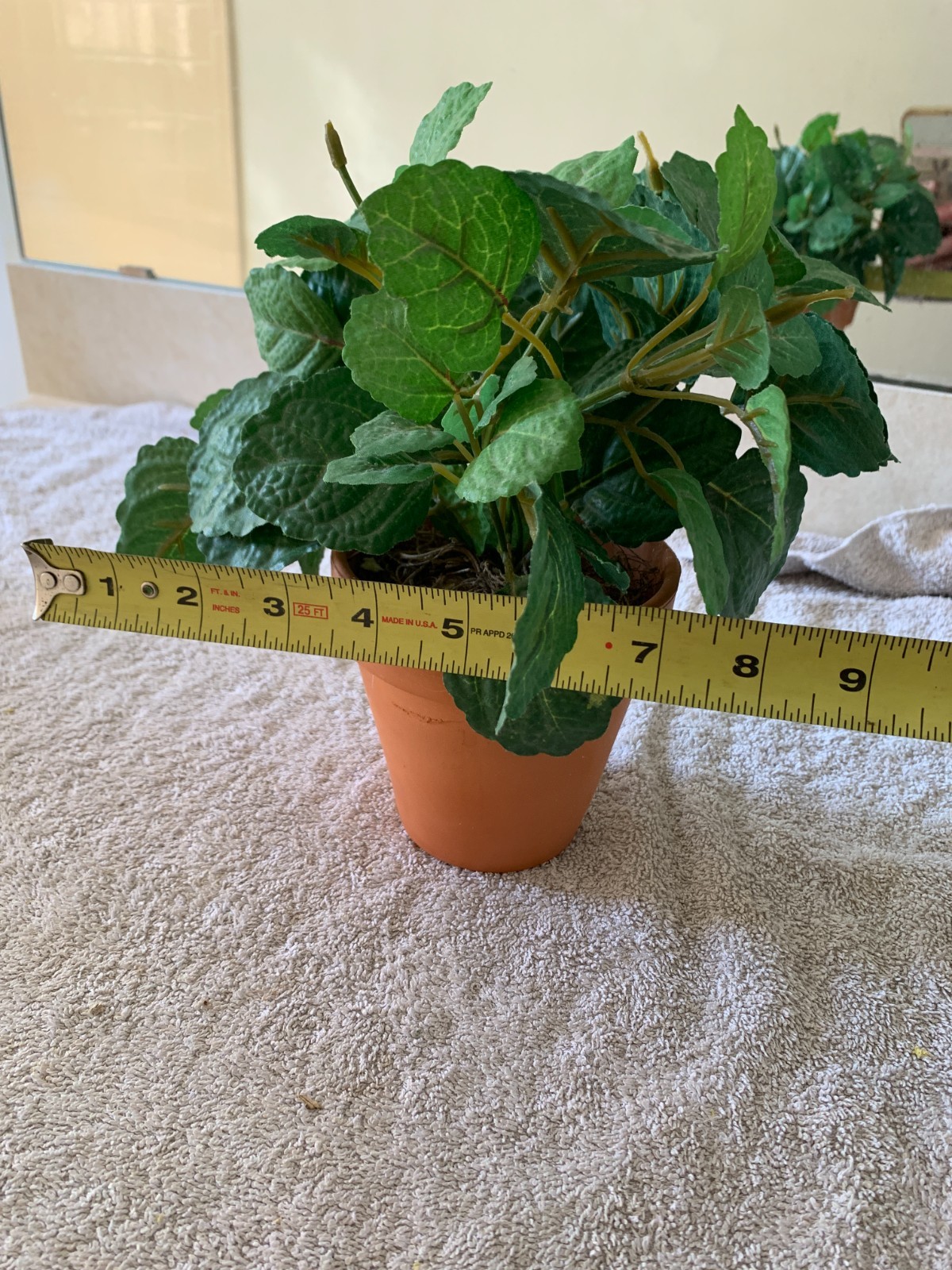 VTG 10″ Silk Plant – Silwick Unlimited – 1980s/90s – Realistic Green Foliage