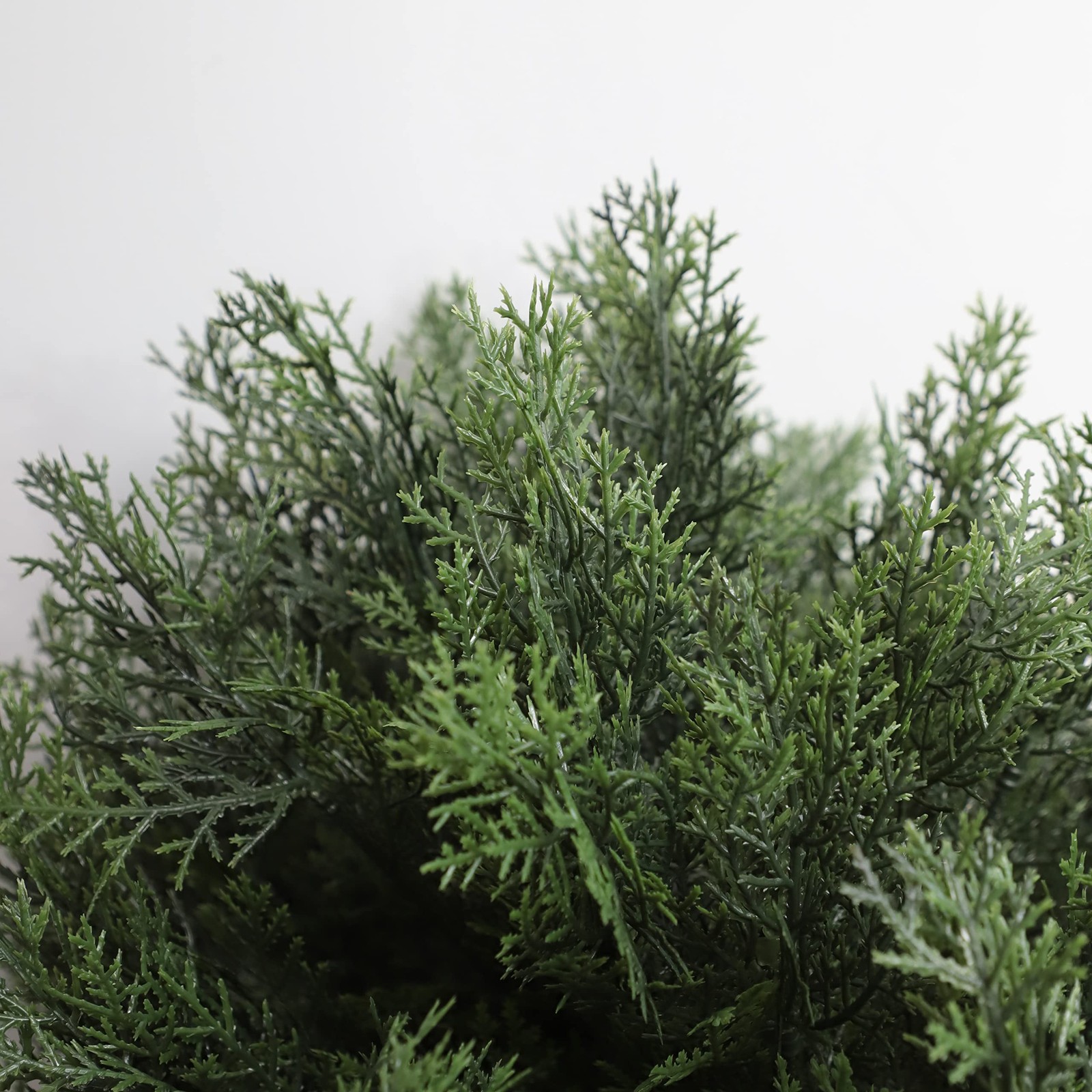 40” Uv Rated Cypress Topiary Soil Insertion W/spike Cedar Artificial Bush indo