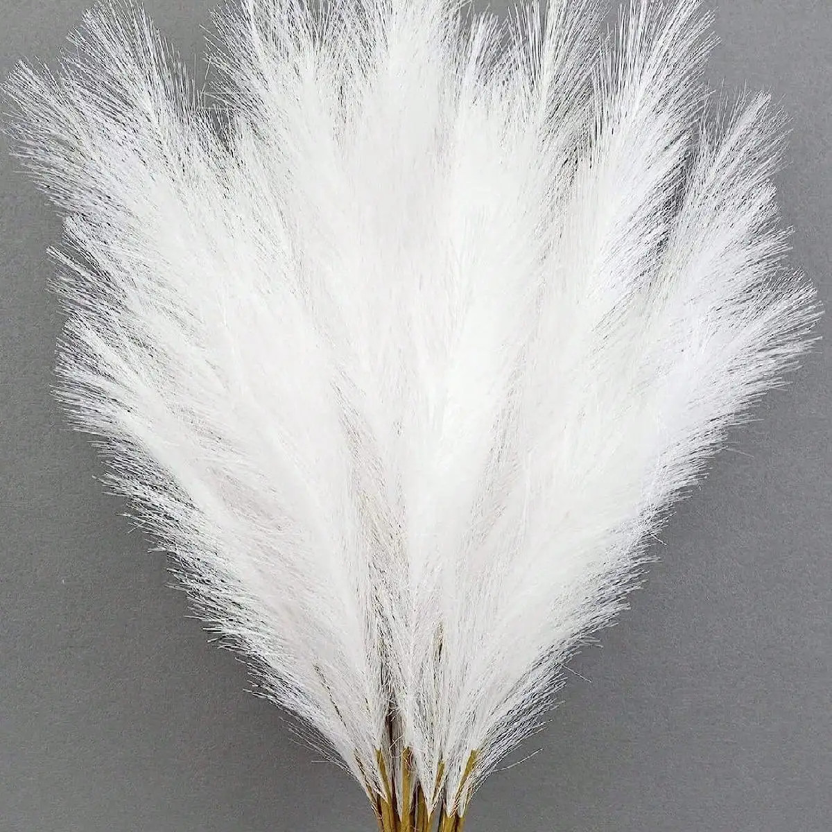 Red Artificial Reeds 55cm Tall Faux Pampas Grass for Wedding & Party Decor