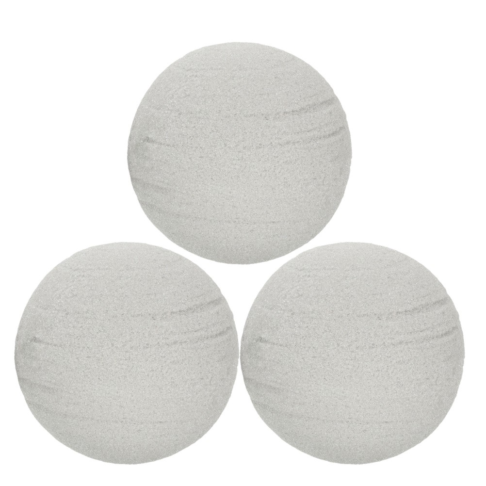 3pcs Green Floral Foam Sphere: 4.72 Inch Decorative Foam Ball For Floral