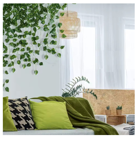 BEST VALUE 12Pcs Artificial Ivy Garland 84ft – Silk Greenery Vines Decor
