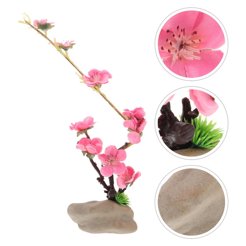 Decorative Flowers for Cold Dishes Sushi Serving Plate Dining Table Centerpiece