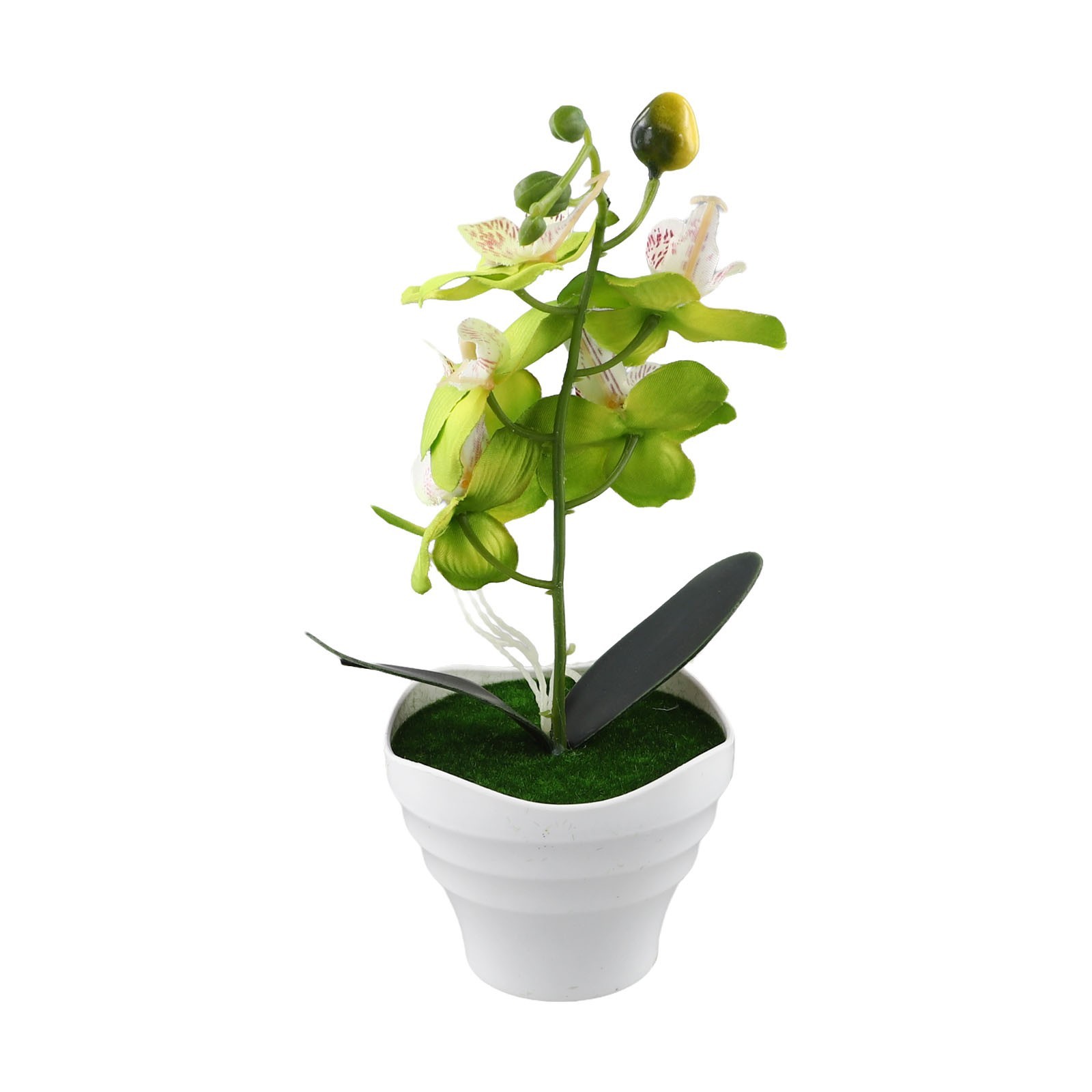 1pc Artificial Flower Orchid Flowers Artificial Decor Phalaenopsis Colorful