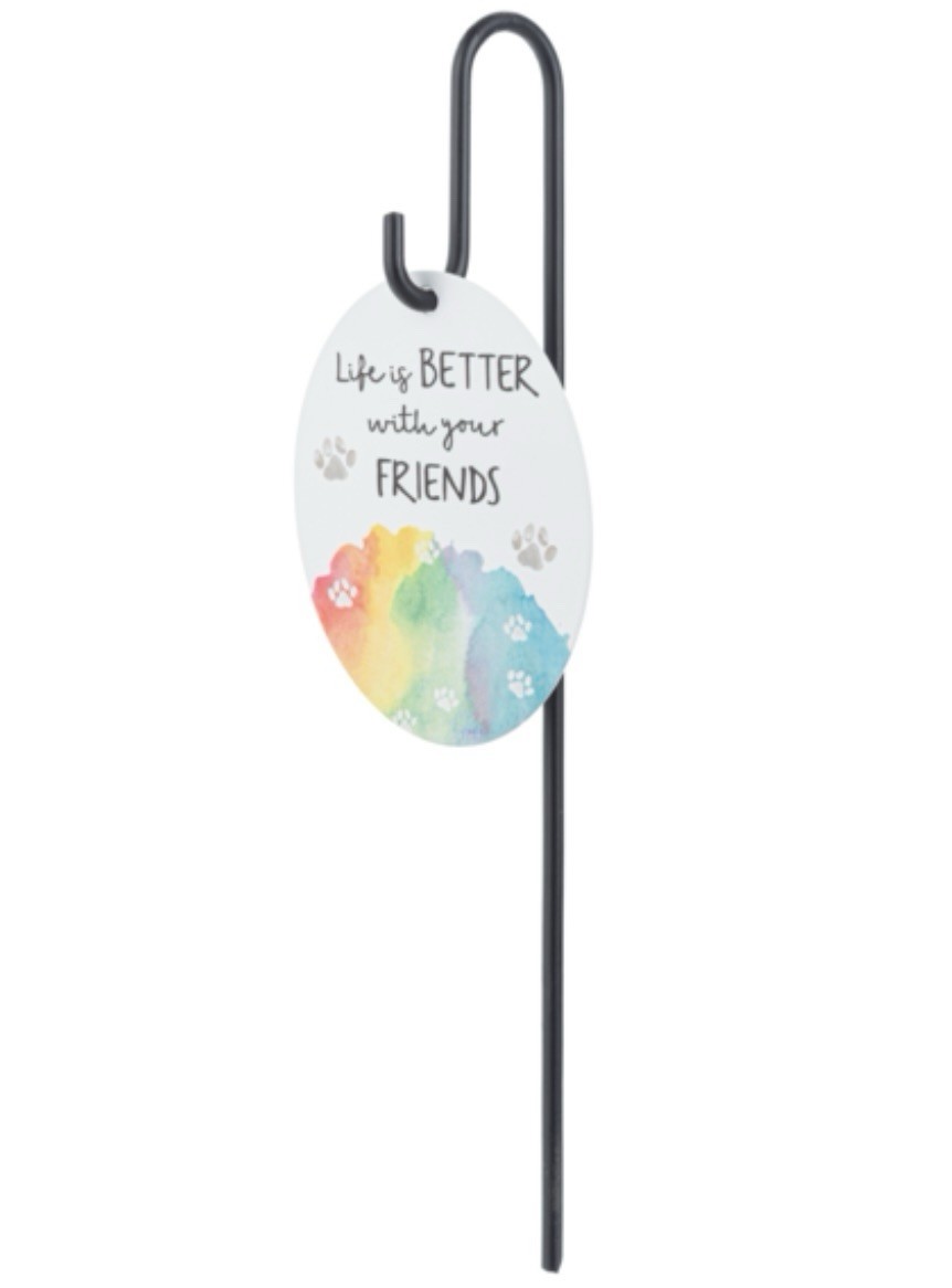 GANZ Plant Petal Pick Life Is Better with Your Friends New Free Shipping USA