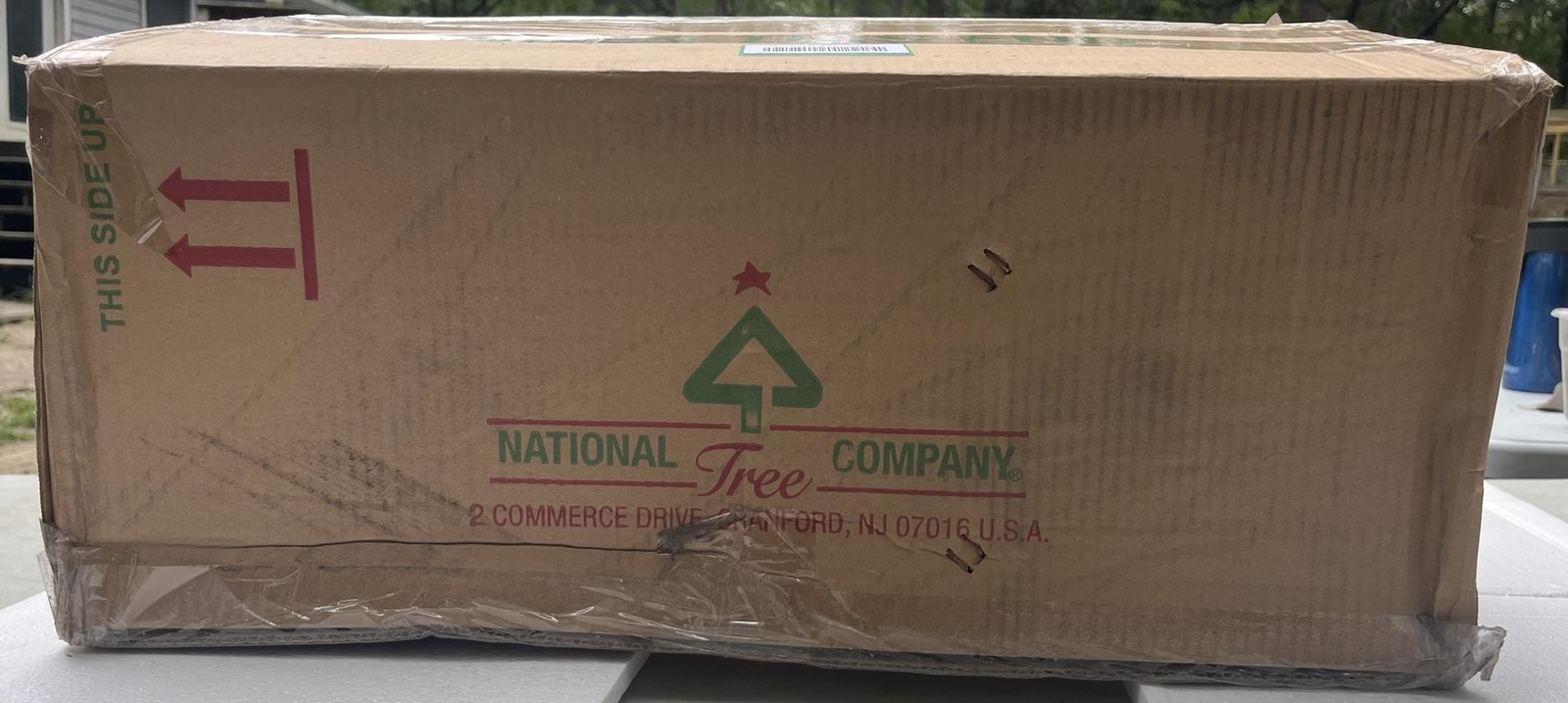 National Tree Company 22-in. Artificial Globe Cedar Tree with Green Growers Pot.