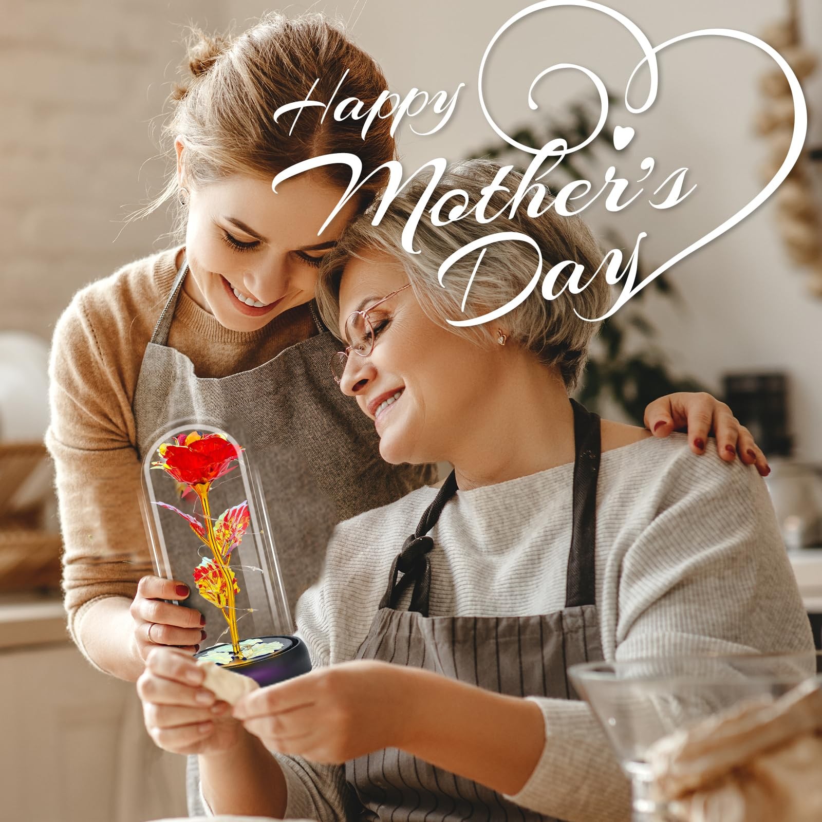 Otlonpe Mothers Day Flowers Gifts for Mom from Daughter Son, Preserved Foreve…