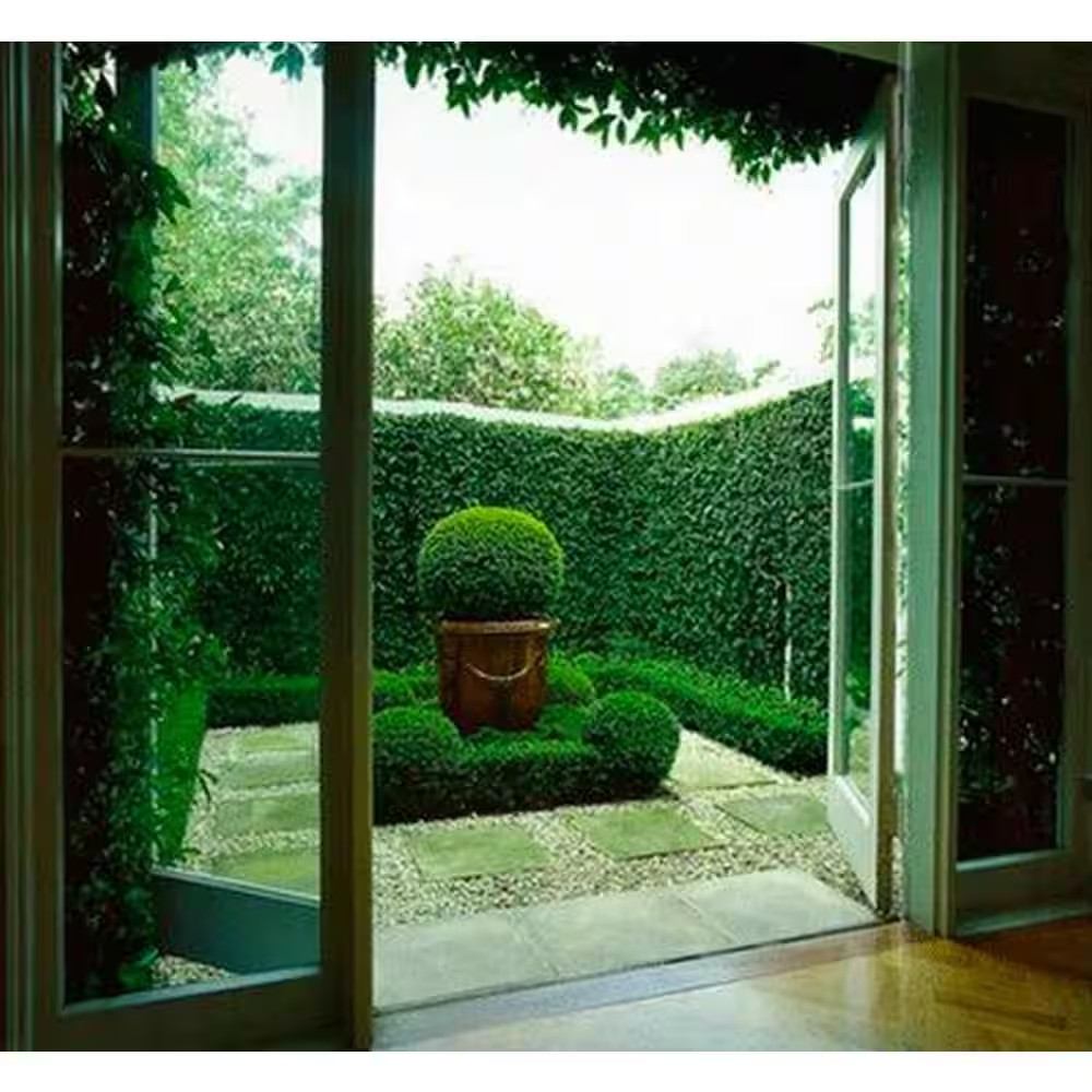 Gorgeous Home Artificial Boxwood Hedge Greenery Panels Dark Green 20 In. X 20 In