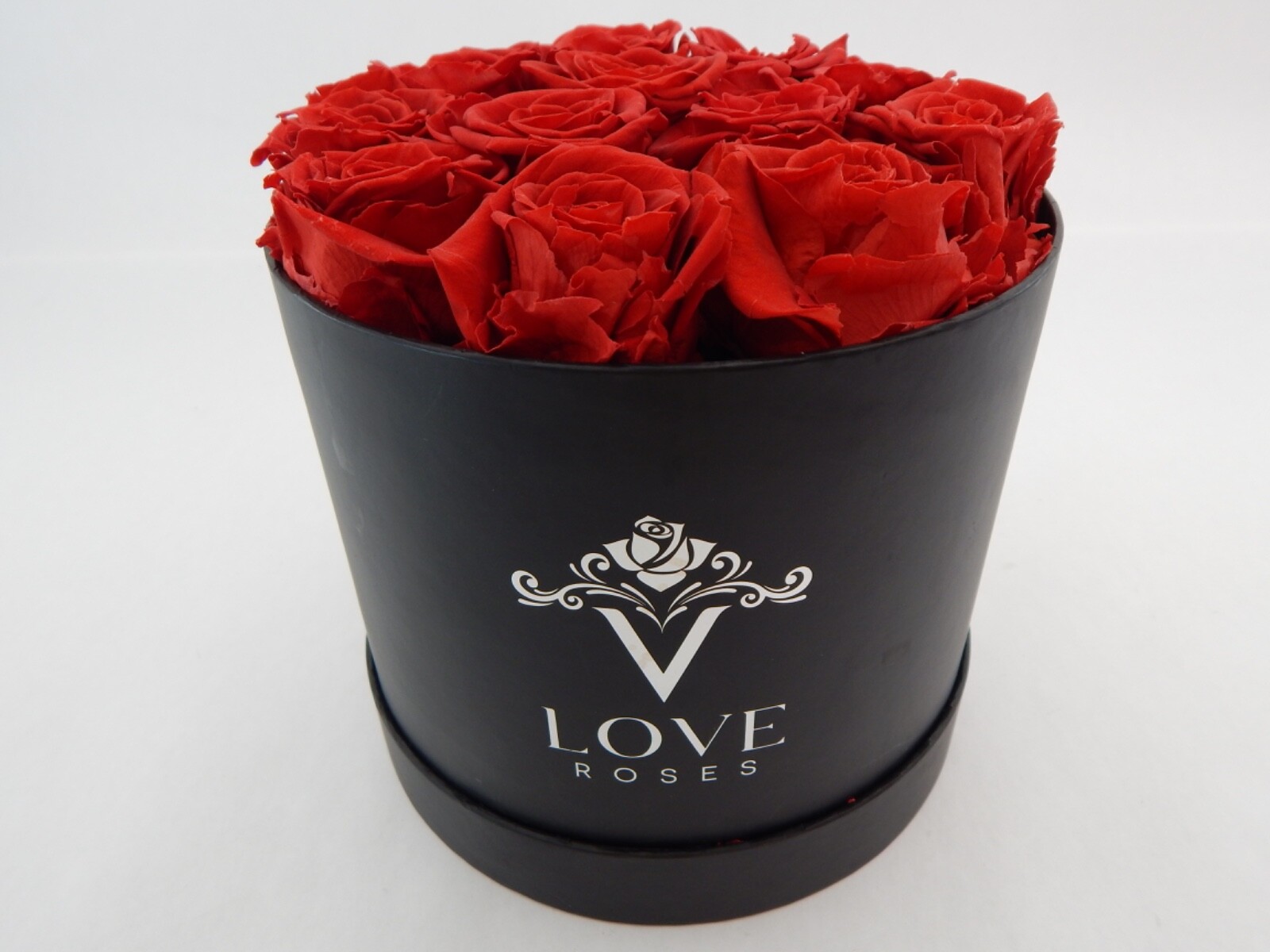 VLove® Forever Preserved Roses in a Box Real Forever Flowers Eternal Rose Red