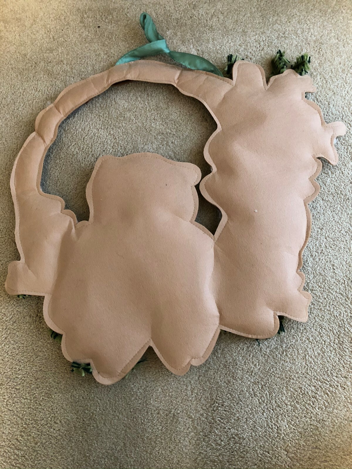 Burlap Owl Wreath/Wall hanging with Pinecones Fabric and Yarn It’s a HOOT!