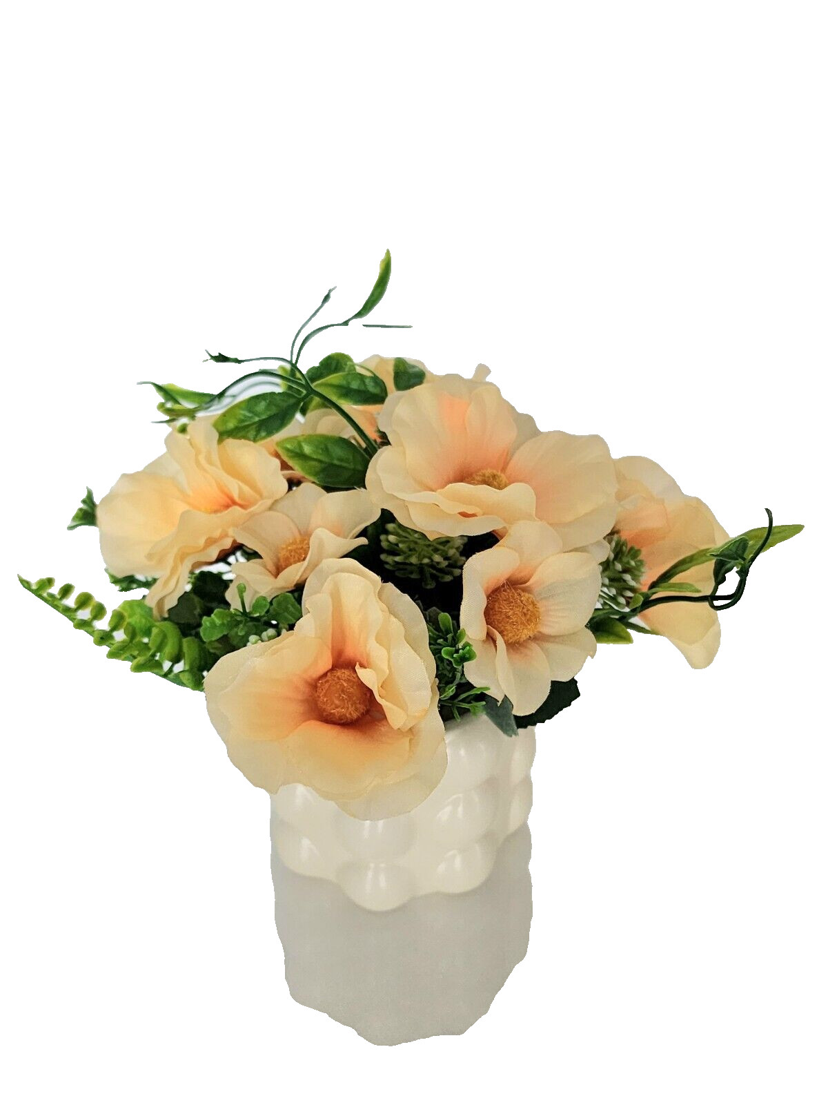 Artificial faux potted flowers plants home kitchen wedding occasion decorations