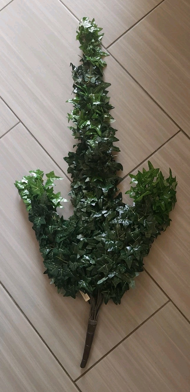 New Artificial Silk Faux Green Ivy Plant Pick Stem Bunch Approx 31″ 14″ Inches