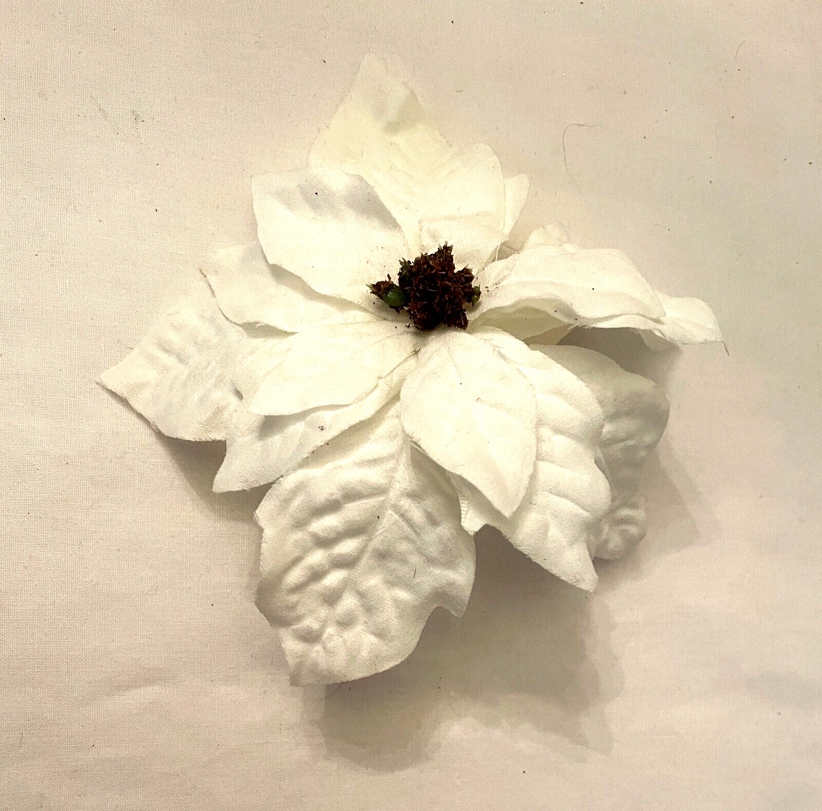 6 Flower Picks Assorted Sizes – Acorn, 4 Glitter Snow Flakes, Red Berry, Vintage