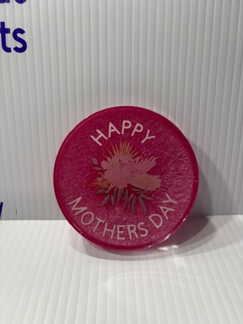 Mother’s Day Custom Made Acrylic Paperweight 24 Colors- JD Handmade Crafts